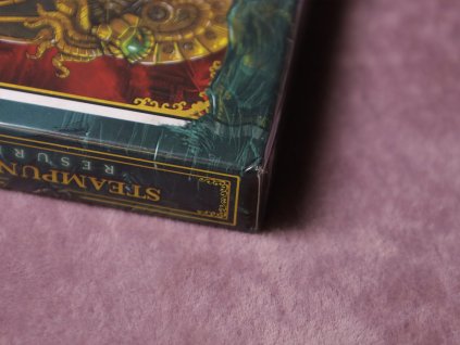 Steampunk Cthulhu Resurrection Playing Cards Red (Dinged)