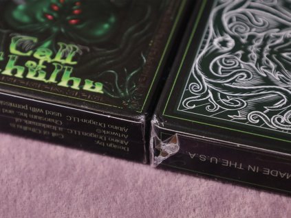 Call of Cthulhu Bicycle Playing Cards Signed Set (Dinged)