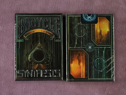 Bicycle Holographic Synthesis Blue Playing Cards