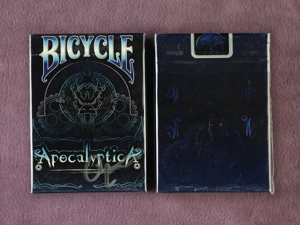 Bicycle Apocalyptica Playing Cards Signed