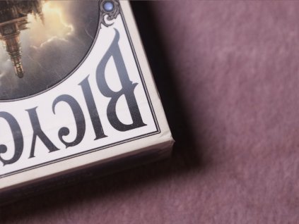 Bicycle Kingdoms of a New World Blue Playing Cards (Dinged)