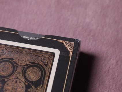 Bicycle Kingdoms of a New World Black and Gold Playing Cards (Dinged)
