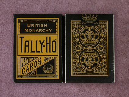 Tally-Ho British Monarchy Playing Cards