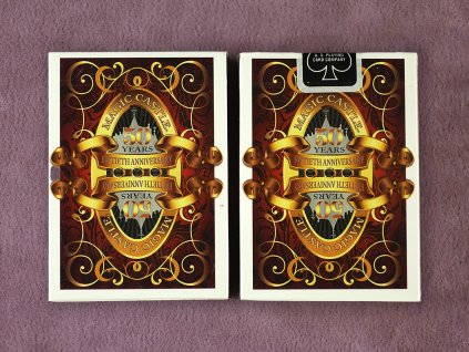 Magic Castle 50th Anniversary Red Playing Cards