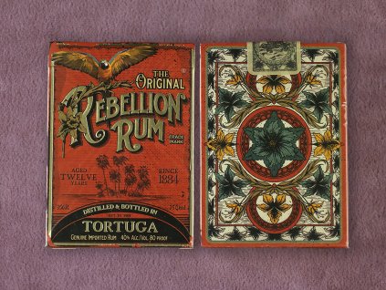 Rebellion Rum Playing Cards