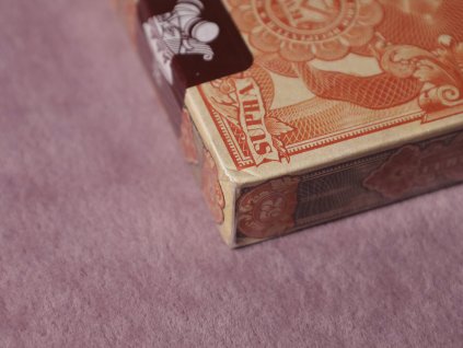 Gold Certificate Playing Cards (Dinged)