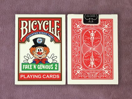 Bicycle Fake'n'Genious 2 Playing Cards (No Cellophane)