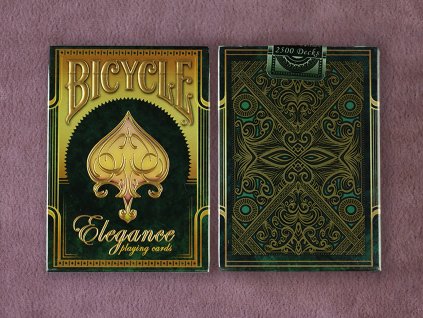 Bicycle Elegance Playing Cards Green