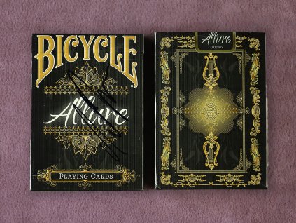 Bicycle Allure Gilded Playing Cards Signed