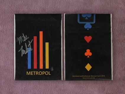 Metropol NOX Playing Cards Signed