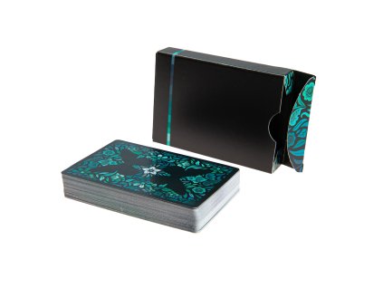 Butterfly Playing Cards Winter Edition Bordered