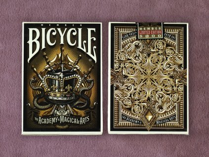 Bicycle The Academy of Magical Arts Gold Playing Cards (Dinged)