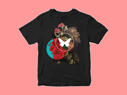 Butterfly "Flower" T-Shirt