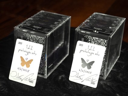 Butterfly Playing Cards Black Series Prototype Set