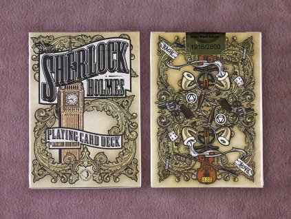 Sherlock Holmes Baker Street Edition Playing Cards