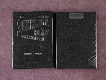 Sherlock Holmes Moriarty Edition Playing Cards
