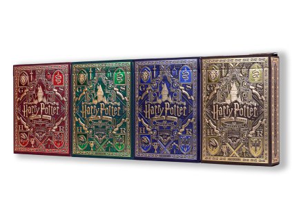 Harry Potter Playing Cards Bundle (4 Decks) by theory11