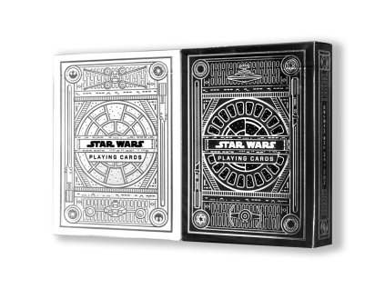 Star Wars Playing Cards "Silver Edition" Bundle (2 Decks) by theory11