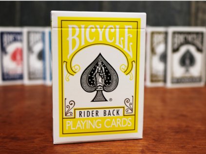 BICYCLE RIDER BACK BLACK 12こ Bicycle Rider Back Black Playing Cards - Butterfly Magic Store