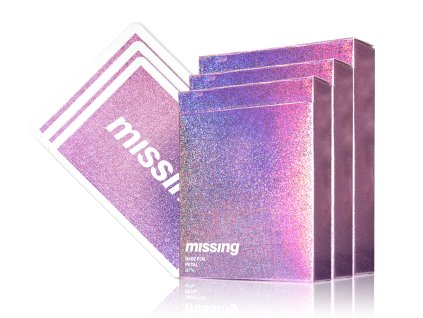Missing Base Foil Petal Playing Cards