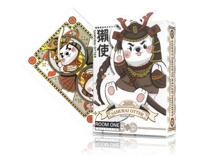 Samurai Otter SCARLET BUSHIDO Playing Cards