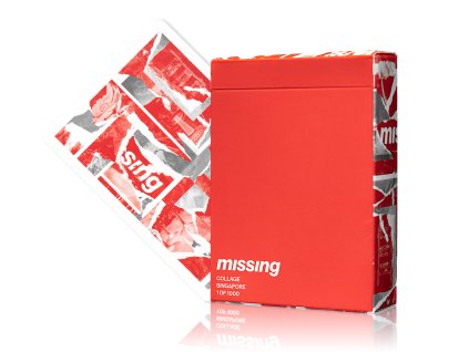Missing Collage Playing Cards Singapore Edition