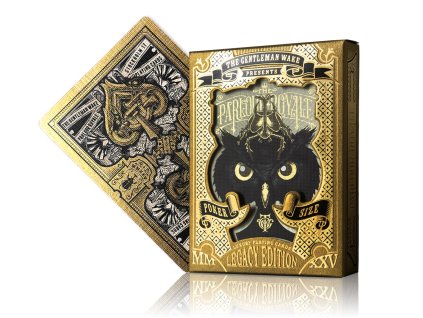 The Parlour Royale Legacy Edition (Gold Gilded) Playing Cards