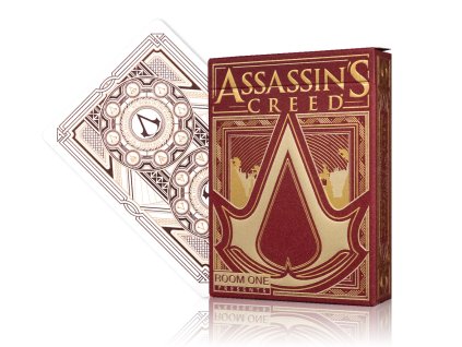 Assassin's Creed Legacy Version 2 Garnet (Hidden Blade Black) Playing Cards