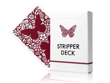 Butterfly Playing Cards Workers Edition V2 Side Stripper Deck