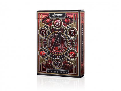 Avengers Playing Cards Red by theory11