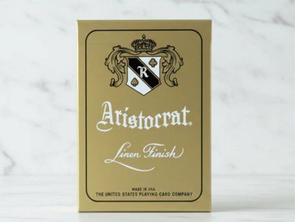 Aristocrat 727 Gold 110th Anniversary Playing Cards