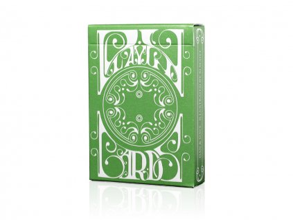 Smoke & Mirrors V8 Green Playing Cards by Dan & Dave