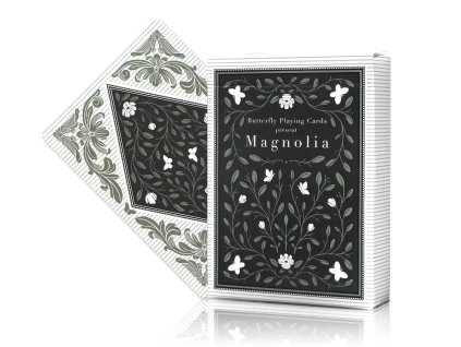 Magnolia White Playing Cards by Ondřej Pšenička