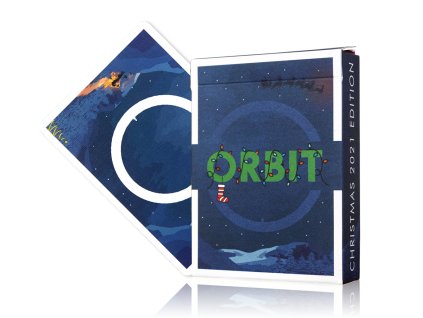 Orbit Christmas Playing Cards