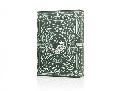 Drifters Green Playing Cards by Dan & Dave