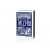 Thin Crushed Tally-Ho Blue Playing Cards, Conjuring Arts, Expert Playing Card Company