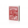 Thin Crushed Tally-Ho Red Playing Cards, Conjuring Arts, Expert Playing Card Company
