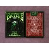 Call of Cthulhu Bicycle Playing Cards Red (Sigil Seal, Dinged)