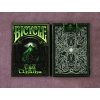 Call of Cthulhu Bicycle Playing Cards Green (Cthulhu Seal, Dinged)