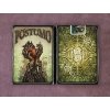 Postumo Green Playing Cards (Dinged)
