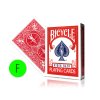 Marked Bicycle Rider Backs Playing Cards 2nd Ed. Red One-Way Force Deck