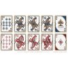 Ornate White Edition Scarlet Playing Cards.