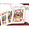 Bicycle Rider Back Fuchsia Playing Cards