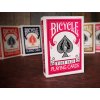 Bicycle Rider Back Fuchsia Playing Cards