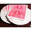 Bicycle Rider Back Fuchsia Playing Cards