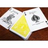 Bicycle Rider Back Yellow Playing Cards