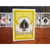 Bicycle Rider Back Yellow Playing Cards