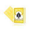 Bicycle Rider Back Yellow Playing Cards