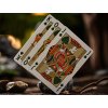 Notorious Gambling Frog Green Playing Cards by Stockholm17
