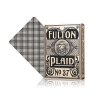 Fulton Plaid Playing Cards by Brad Fulton